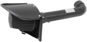 Jeep Wrangler Performance Air Intake - K&N Engineering - Blackhawk - Black - `12-`18